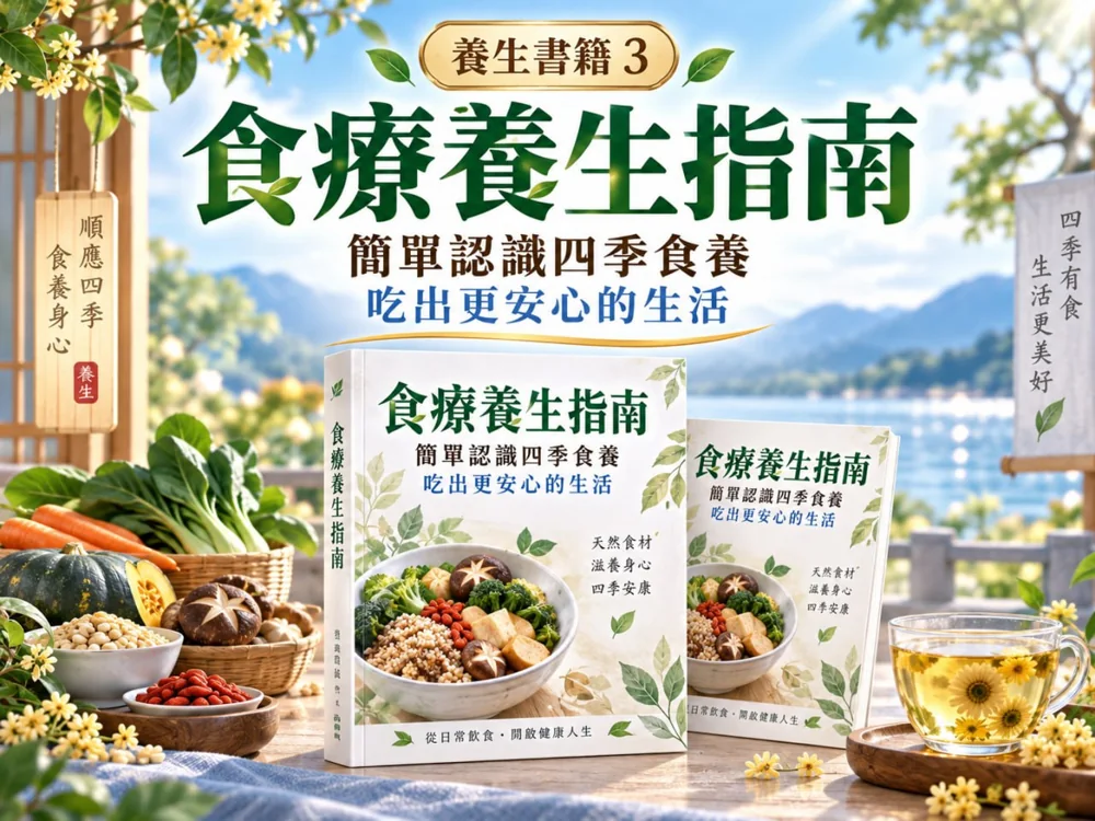 食療養生與四季保健書籍