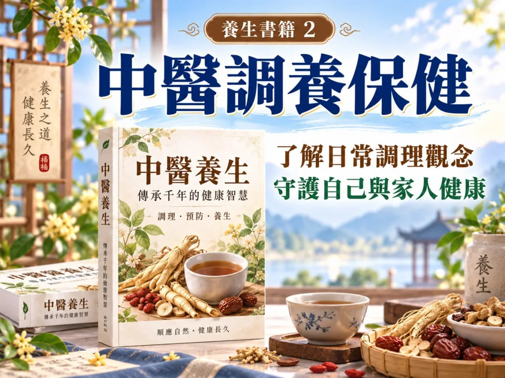 中醫調養與健康保養書籍
